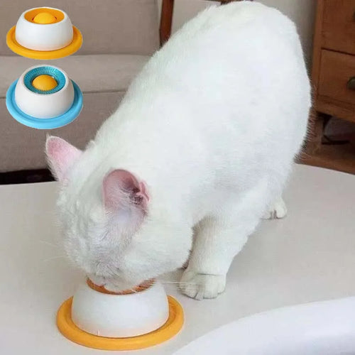 Cat Food Bowl Hidden Food Drinking Water Cute Eating Bowl Self-Entertainment Slow Food Dog Bowl Pet Accessories